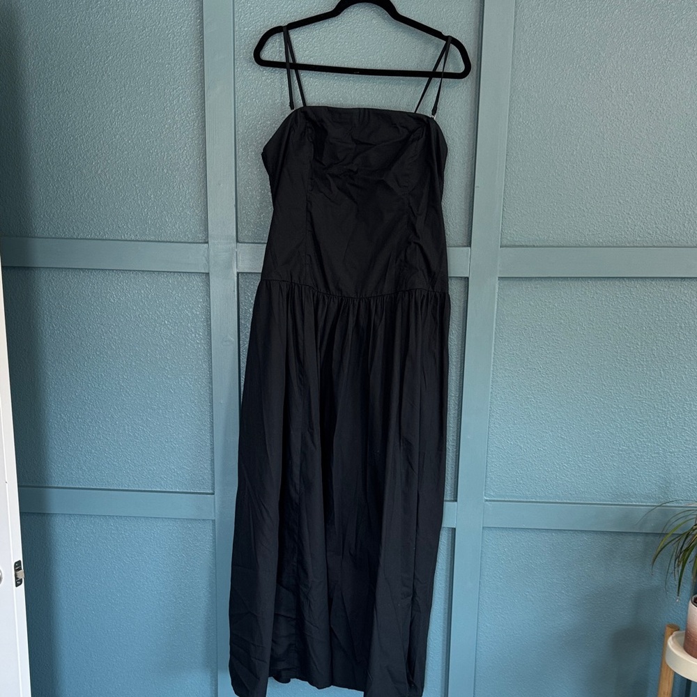 Abercrombie Drop Waist Black Women's Dress